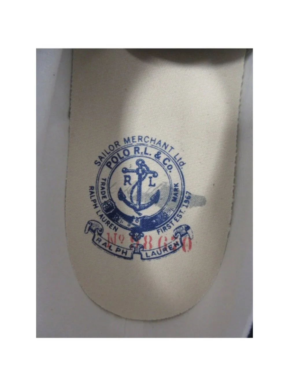 Polo Ralph Lauren Sneakers 11.5 D Keaton V2 Canvas Low Top Boat Shoes